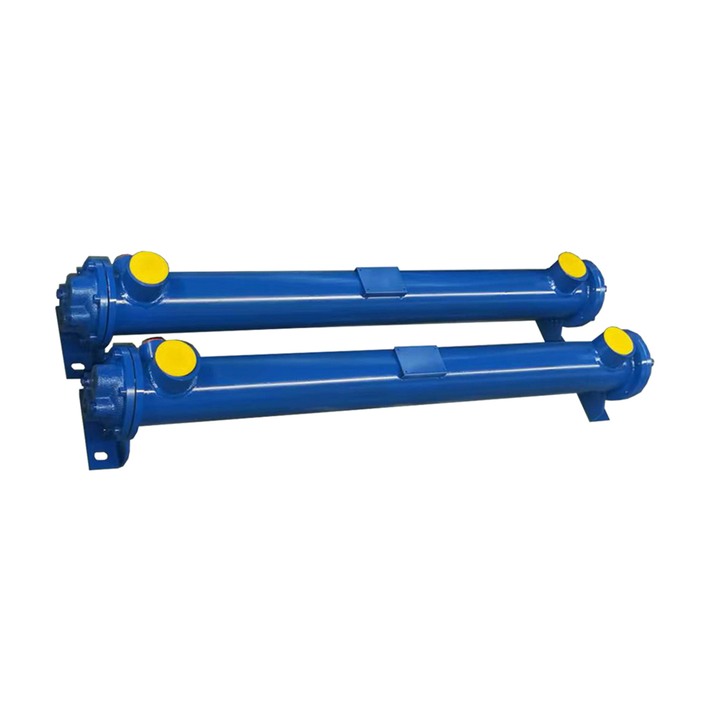 Blue Shell and Tube Heat Exchanger