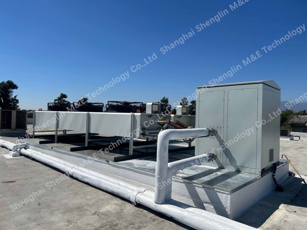 Two Dry Coolers Supplied to the USA for Supermarket Refrigeration