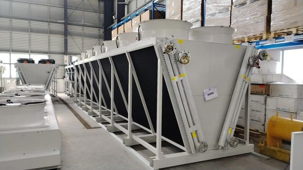 Dry cooler consegnato a una centrale elettrica negli Stati Uniti